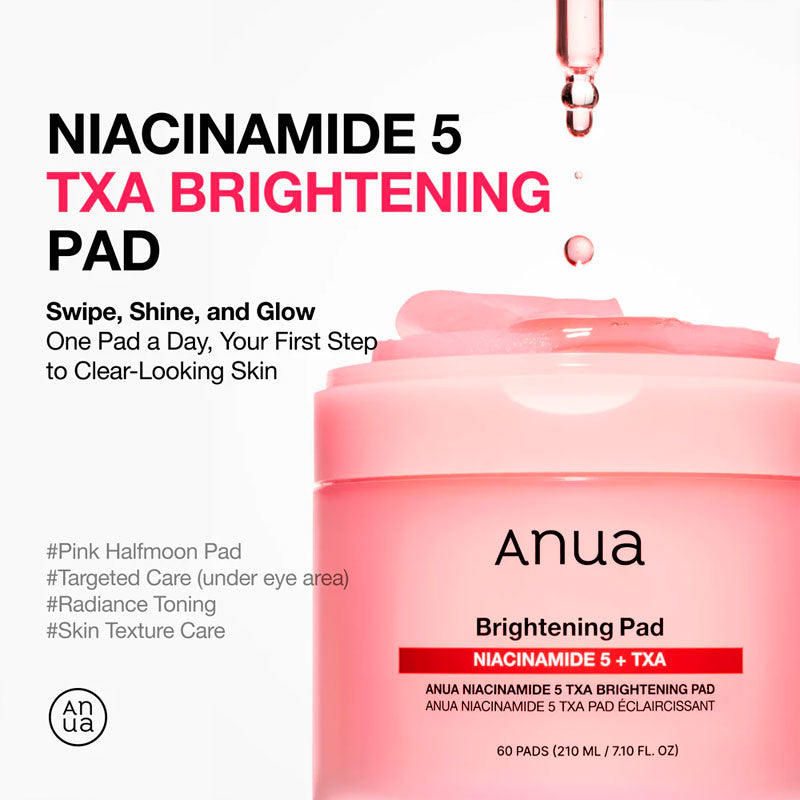 Pad Anua Niacinamide 5 TXA Brightening Pad 210ml / 60pads