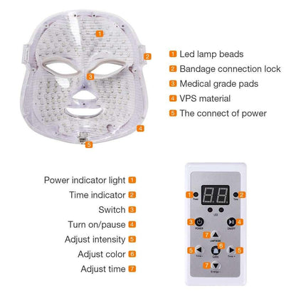 Radiant Skin LED Therapy Mask-3