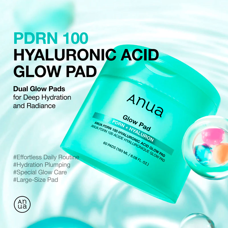 Pad Anua Hyaluronic Glow Pad 180ml / 60pads
